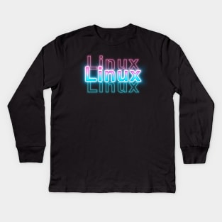 Linux Kids Long Sleeve T-Shirt